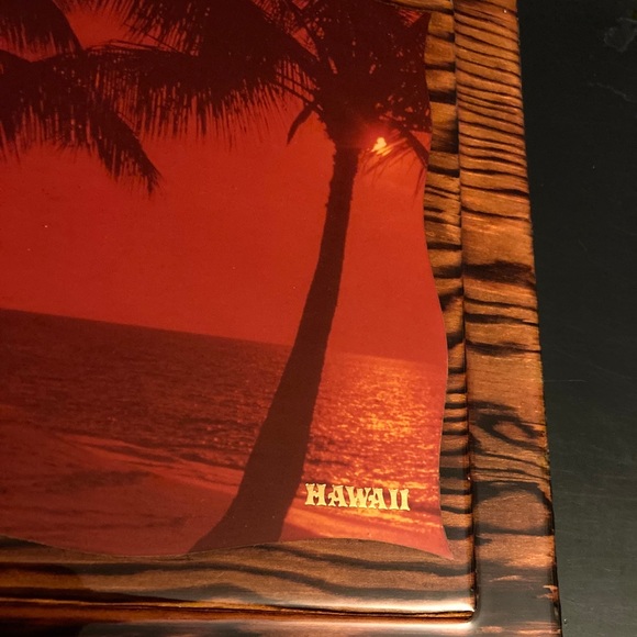 Vintage Diamond Head Waikiki Hawaii Laminated Wood - Picture 2 of 8